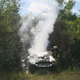 Illustration for article titled German McLaren MP4-12C Test Drive Ends In Fiery Crash
